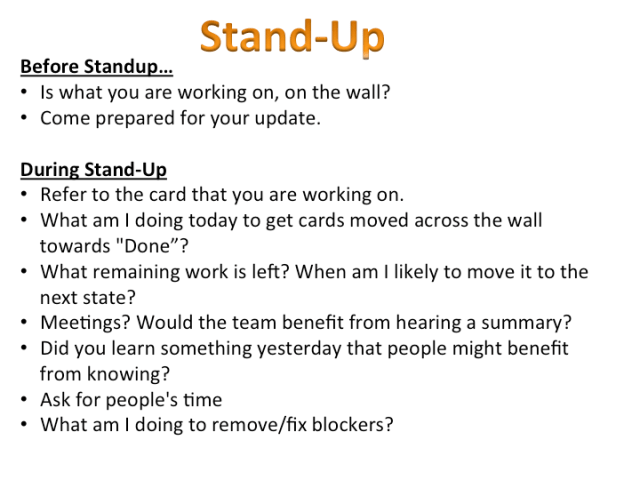 Standup
